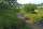 A winding path in the Chicago Botanic Garden. 